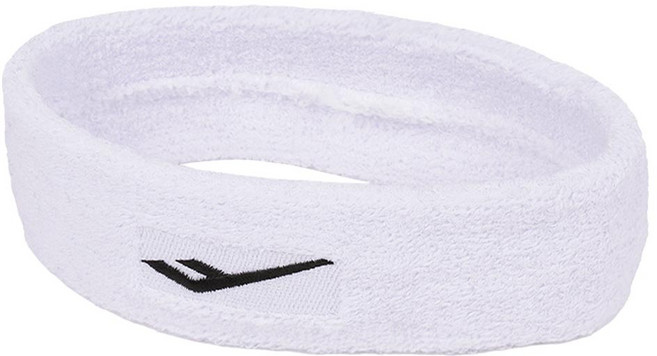프로스펙스 테리 헤어 밴드, 화이트, 1개