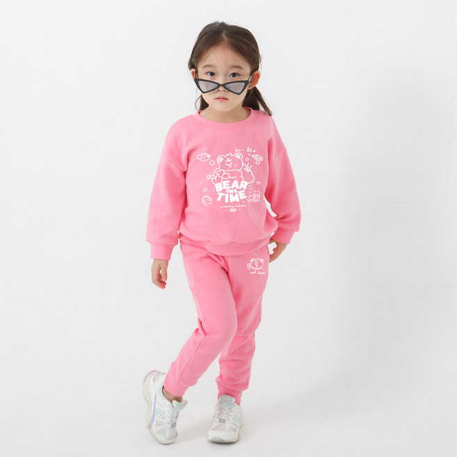 키즈크루 아동용 브이고미 상하의 세트