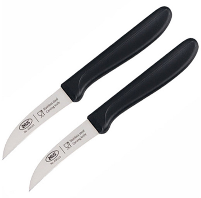 제우스 스텐 곡과도 24g, 블랙, 2개