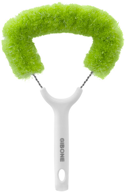 기본에 더스트키퍼 속 깊은 때 긁어내는 방충망 청소솔, 화이트, 1개