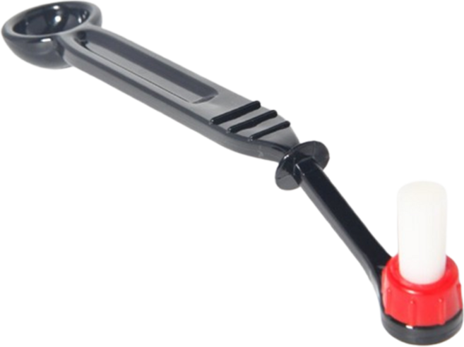 브이로즈 고급 커피 분리형 브러쉬, 혼합색상, 1개