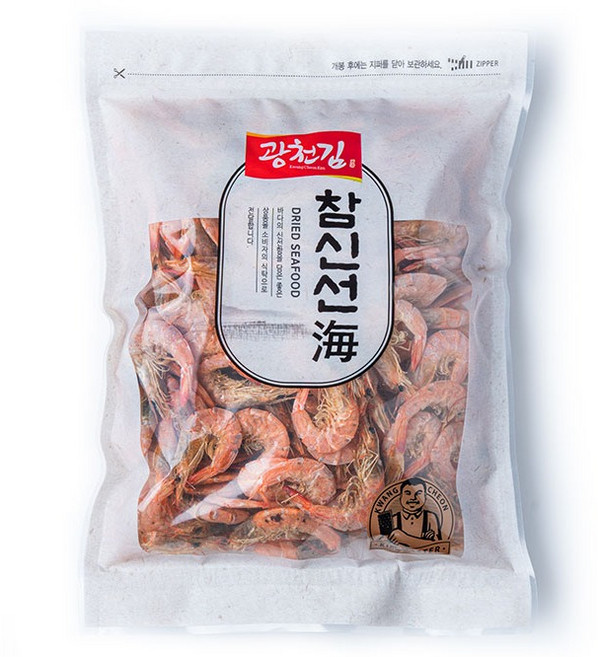 廣川海苔 真新鮮 中下乾蝦, 1個, 300g