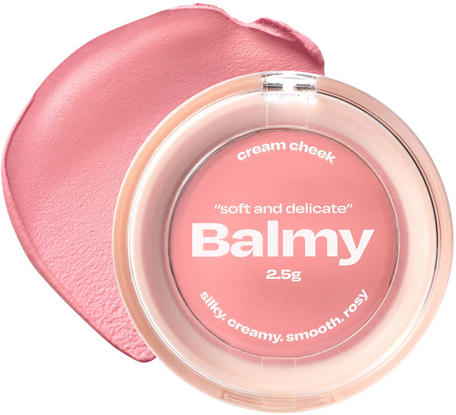 Alternativestereo 裸感輕奶油腮紅霜 2.5g, 1個, 01 Baby Rose