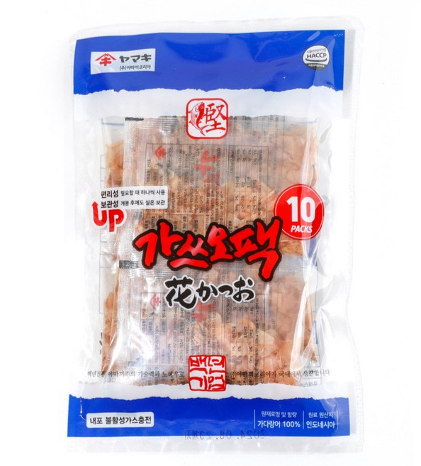 야마끼 소포장 하나 가쓰오팩, 10g, 1개