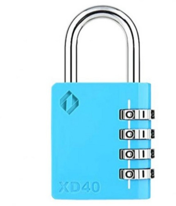 자커 컬러 브리스터 다이얼 자물쇠 블루 XD40, 1개