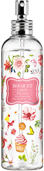 부케가르니 헤어 앤 바디미스트 화이트머스크, 250ml, 1개