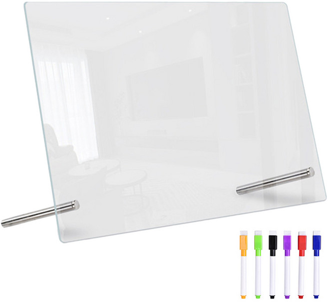 투코비 데스크 스텐드 메모보드 무지기본형 + 마카펜 세트, 아크릴