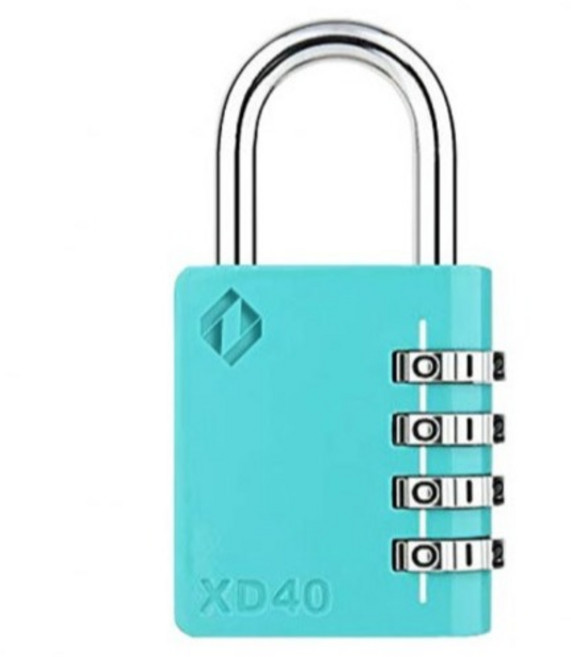 자커 컬러 브리스터 다이얼 자물쇠 XD40 에메랄드, 1개