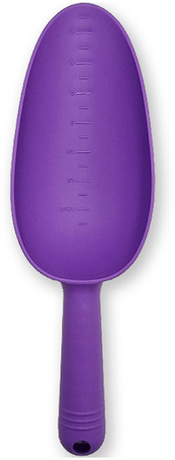 가든잇 텃밭 플라스틱 긴 모종삽 보라, 1개