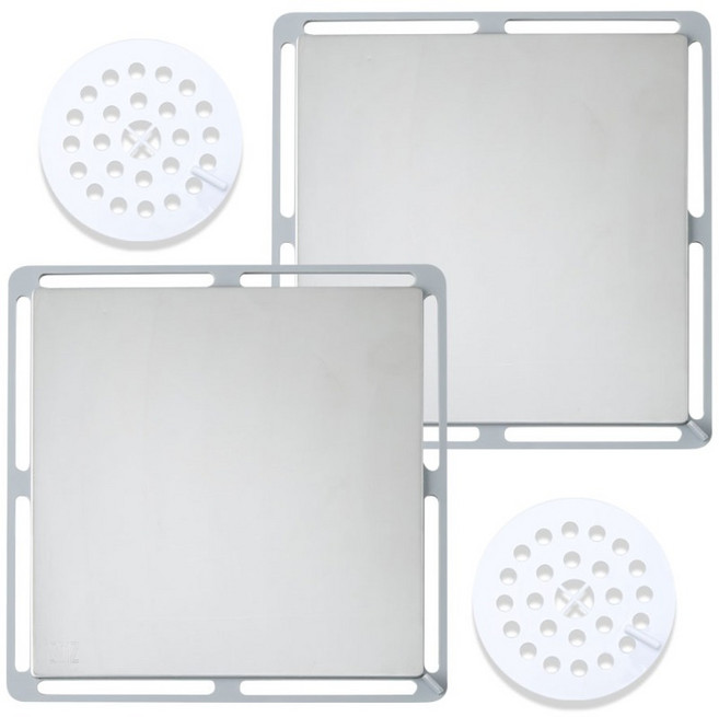 에스엠지 스테인리스304 화장실 하수구 배수구 덮개 거름망 2p