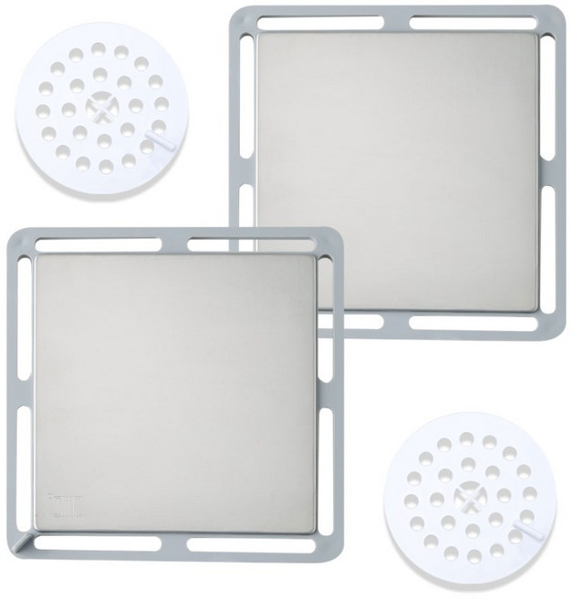 에스엠지 스테인리스304 화장실 하수구 배수구 덮개 거름망 2p