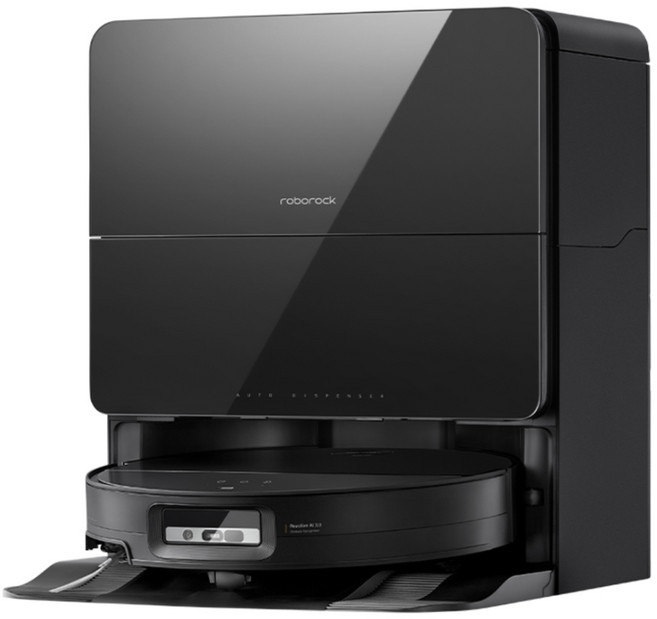 로보락 로봇청소기 S9 MaxV Ultra(S90VER+EWFD32HRR), 블랙