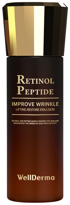 WellDerma 視黃醇胜肽緊緻乳液, 1個, 120ml