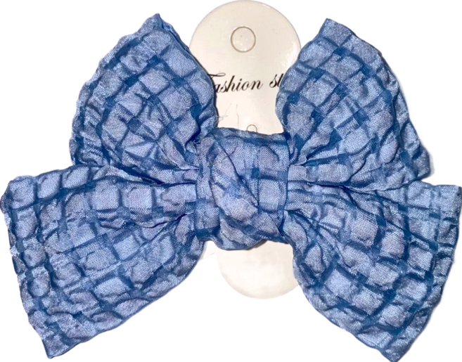 SY 蝶結皺褶系列 兒童手做造型壓夾