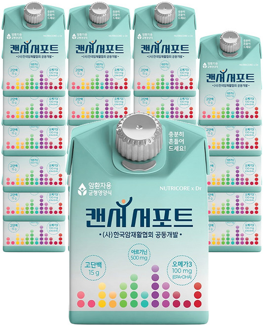 뉴트리코어 캔서서포트 영양조제식품, 200ml, 24개
