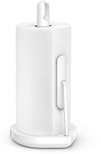 simplehuman 廚房紙巾架 4 SPH-KT1205, 白色, 1個