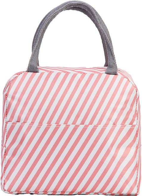 비투윈 빈벅 기타 보온 보냉 소품, 핑크스트라이프, 1개