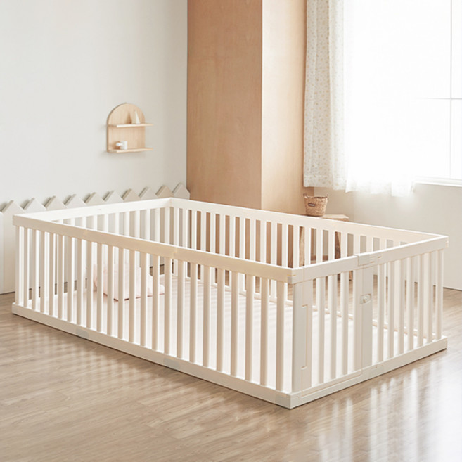 알집매트 유아용 우들리 베이비룸 안전문 고객직접설치, 밀크