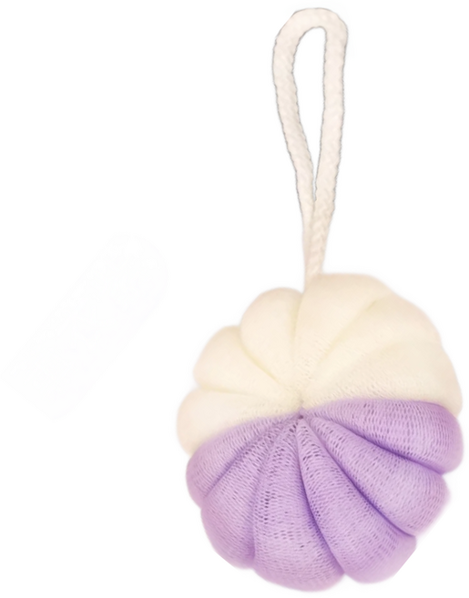 小麥購物 南瓜沐浴球 Y983 50g, 薰衣紫, 4個, 1組