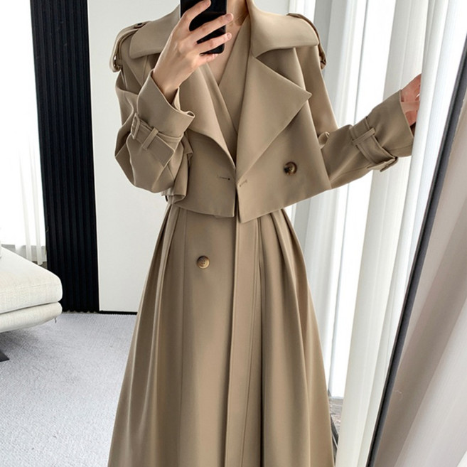 페이퍼먼츠 루안 페미닌 벨트원피스 + 숏자켓 투피스 세트 10191