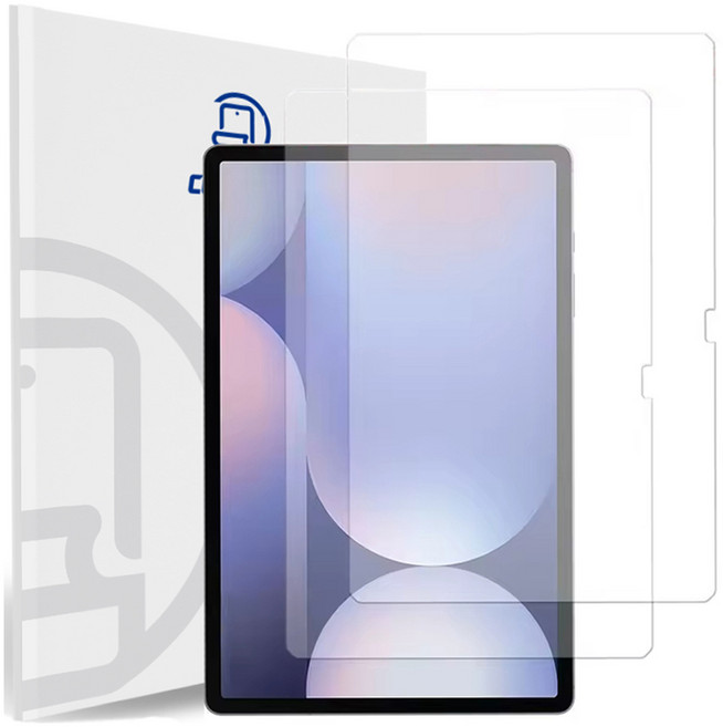 커버72 태블릿 6H 블루라이트 차단 PET 고투명 액정보호필름 2p 세트, 투명, 1세트