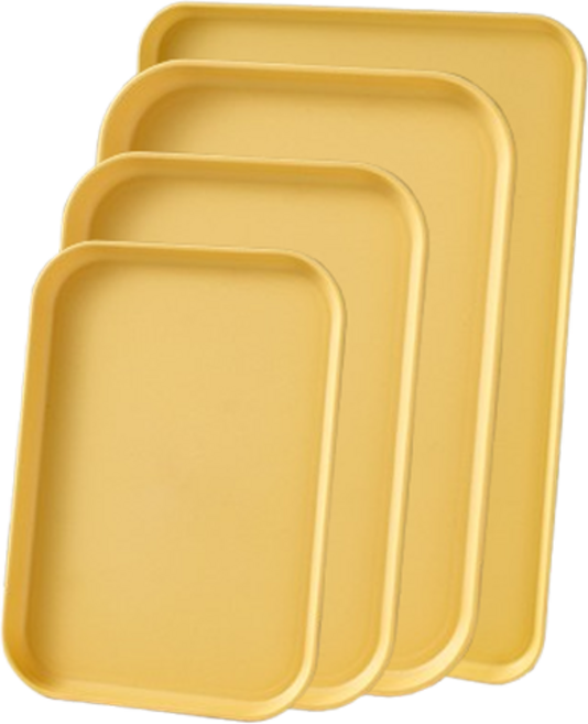 꼬까 마카롱 쟁반 4종 세트, 옐로우, 1세트