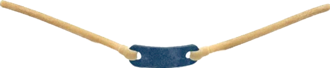 Her-Ea 禾亦 彈弓橡皮管 產品尺寸: 20.5*7.5*2.4cm, 牛皮色, 1個