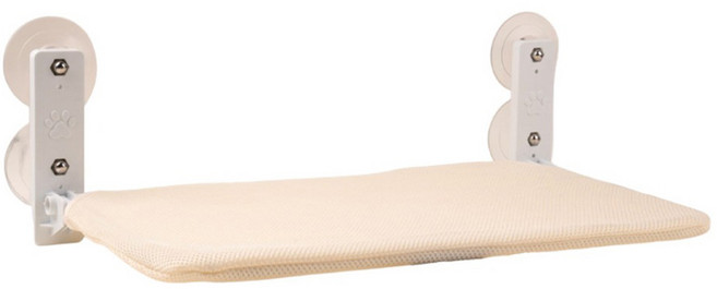 메일캣 고양이 창문 접이식 해먹, 미색, 1개