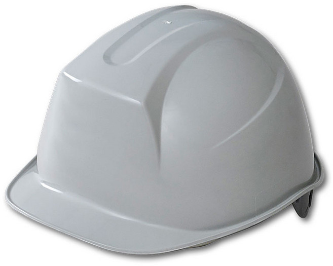 동명 건설 현장 공사장 머리 보호 안전모 신투구형, 그레이, 1개