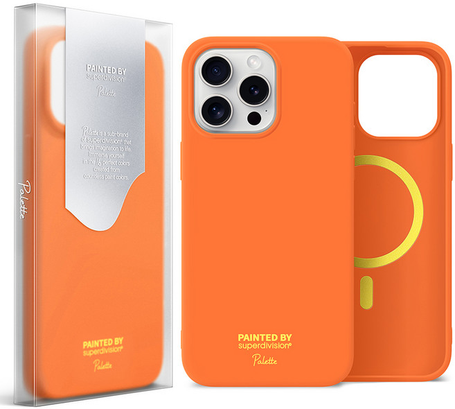 슈퍼디비전 팔레트 맥세이프 실리콘 휴대폰 케이스