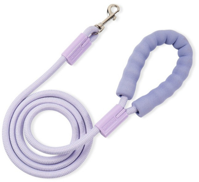 파스텔펫 반려동물 폼폼 파스텔 리드줄, 퍼플, 1개