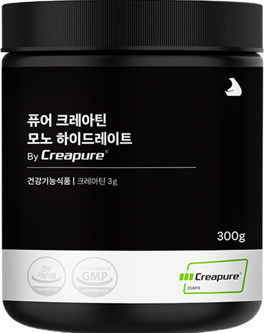 잠백이 퓨어 크레아틴 모노 하이드레이트, 300g, 1개