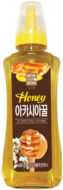 녹차원 아카시아꿀, 500g, 1개
