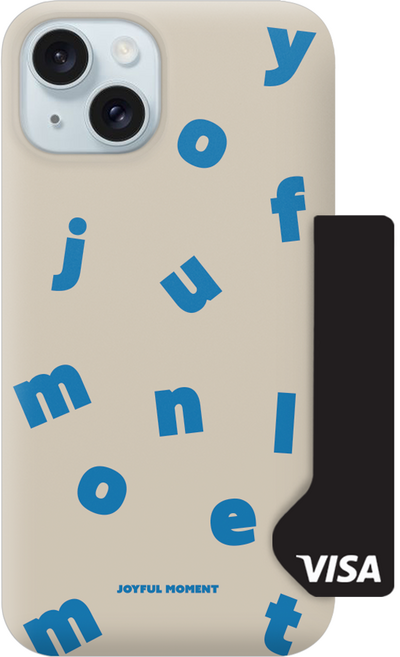 iRUDA 레터 퍼즐 카드 하드 휴대폰 케이스