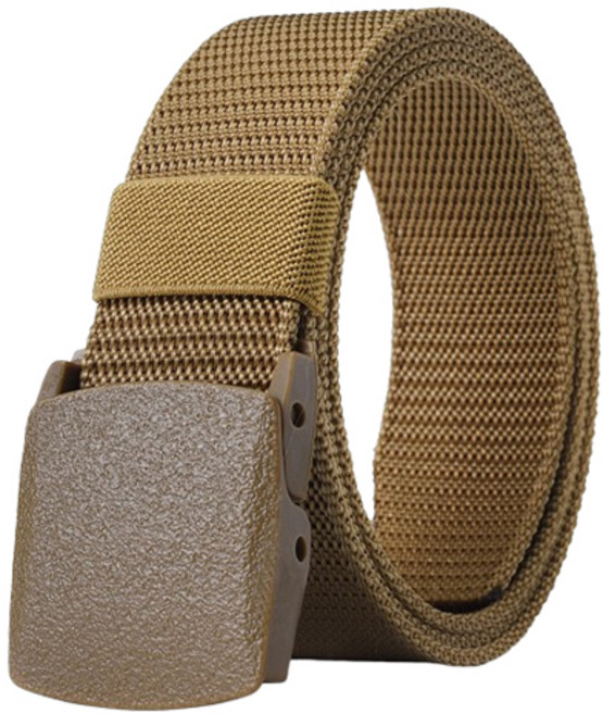 클레블 아웃도어 초경량 벨트, 카키, 1개