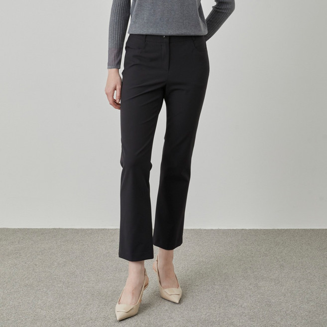 올리비아로렌 여성용 스트레치 부츠컷 팬츠 VOBDL5X1421