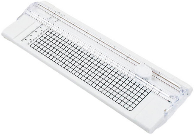 온업 컬러 종이 커터, 화이트, 1개