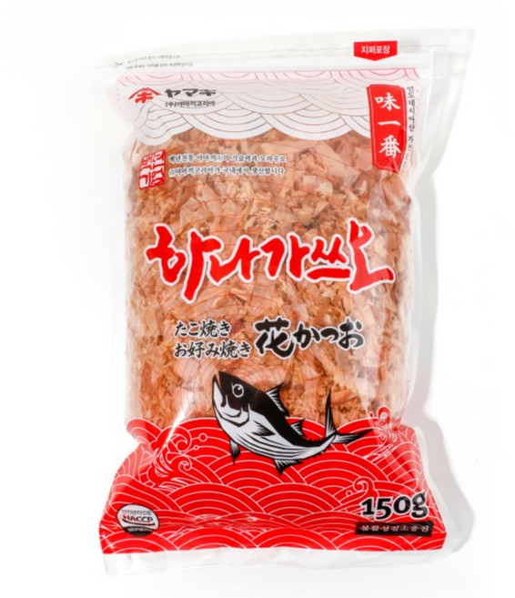 야마끼 하나 가쓰오부시 토핑용 앤 육수용, 150g, 1개