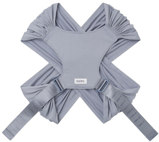 코니아기띠 플렉스 Elastech+헤드서포트, 블루그레이