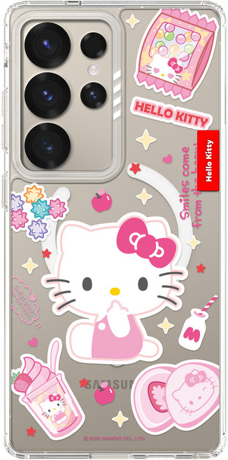 스토리너스 산리오 크리스탈 투명 컬러 맥세이프 디자인 휴대폰 케이스