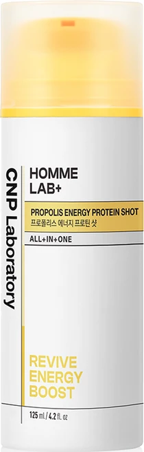 CNP차앤박 옴므랩 프로폴리스 에너지 프로틴 샷 올인원 스킨케어, 125ml, 1개 - 쿠팡