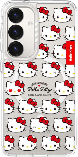 스토리너스 산리오 크리스탈 투명 컬러 맥세이프 디자인 휴대폰 케이스