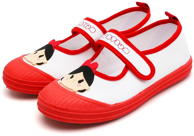 TSUM TSUM 迪士尼女童白雪公主Bonnie魔鬼氈室內鞋