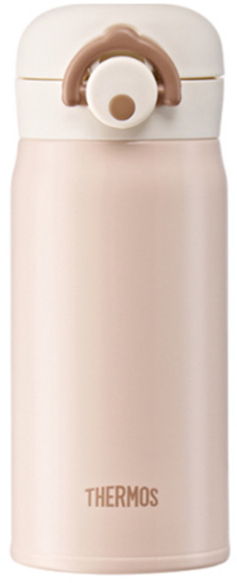 써모스 마이 디자인 원터치 타입 시즌3 커스텀버전 보틀 JNR-352KS, 오트밀베이지, 350ml, 1개