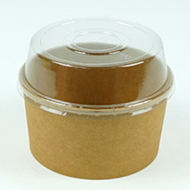 천운패키지 크라프트 쉬폰컵, 50개, 1개