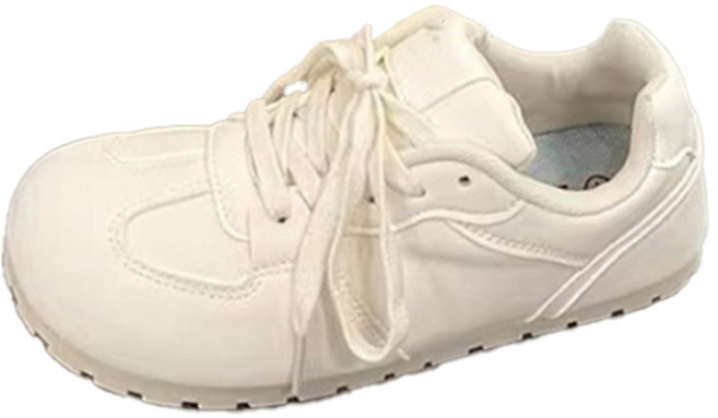 페이퍼먼츠 슈슈 라운드 실루엣 단색 운동화 10052