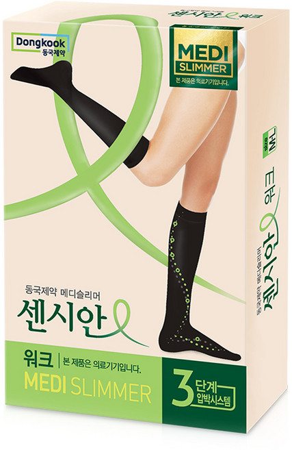 센시안 워크 동국제약 의료기기 반스타킹 압박밴드, 1개, 종아리/무릎형