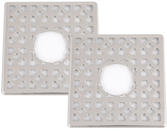 철물대장 스텐 세탁 육가 배수구 덮개, 2개