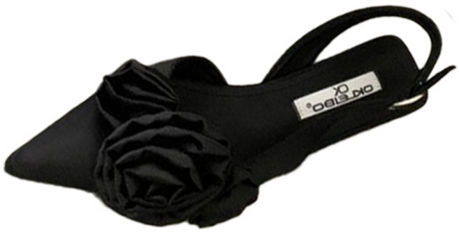 페이퍼먼츠 카넬리 플라워 슬링백 로우힐 10040