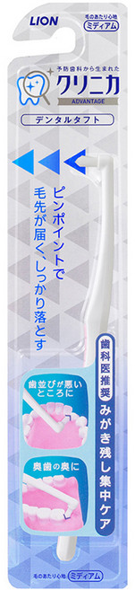 크리니카 어드밴티지 덴탈터프트 삼각 탄력모 어금니 칫솔, 1개입, 1개